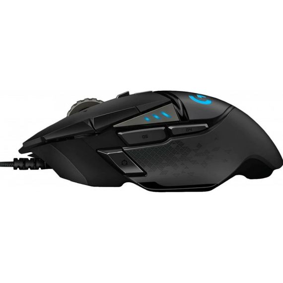 Мишка Logitech G502 Hero High Performance Gaming Mouse 11кн., 12000 dpi, чорна | Зображення 3