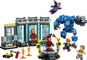Конструктор LEGO Super Heroes Лаборатория Железного Человека: зал брони 76315