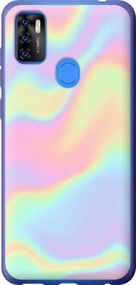 Чехол на ZTE Blade A7S 2020 пастель "3855u-2454-17620"