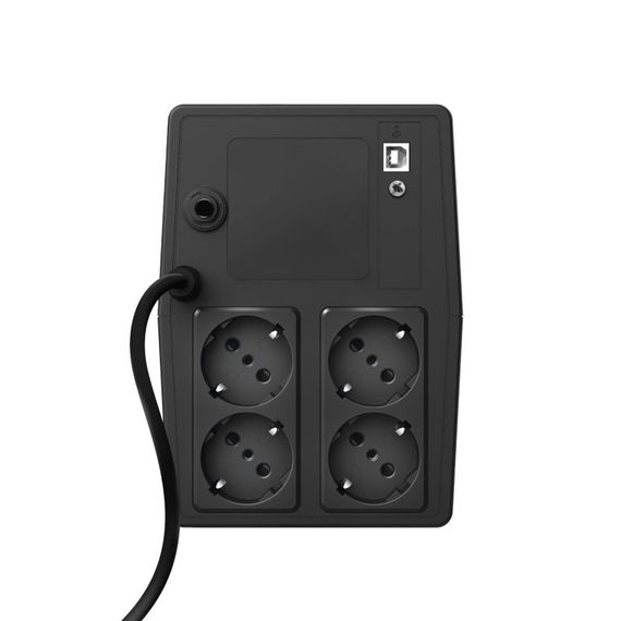 Джерело безперебійного живлення Trust Paxxon 1500VA UPS with 4 standard wall power outlets BLACK (23505_TRUST) | Зображення 2