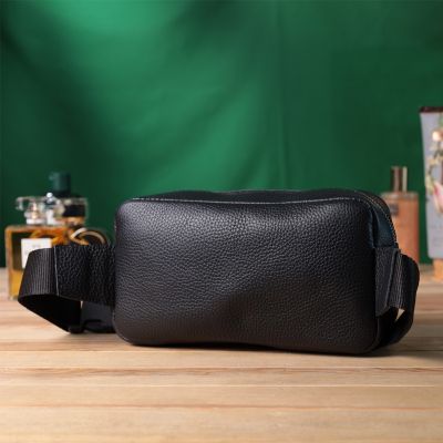 Сумка Shvigel Из натуральной кожи Черная (22826) | Зображення 3