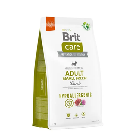 Сухой корм Brit Care Dog Hypoallergenic Adult Small Breed для собак для собак малых пород, ягнёнок  7 кг