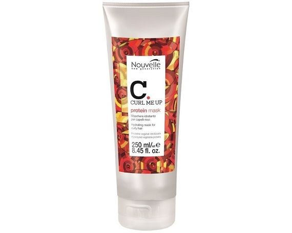 Маска Curl me Up Nouvelle Protein Mask для поврежденных волос 250 мл