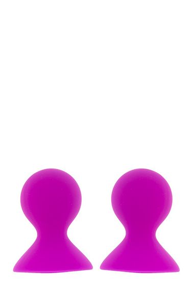 Стимулятори на соски LIT-UP NIPPLE SUCKERS LARGE PINK, Рожевий