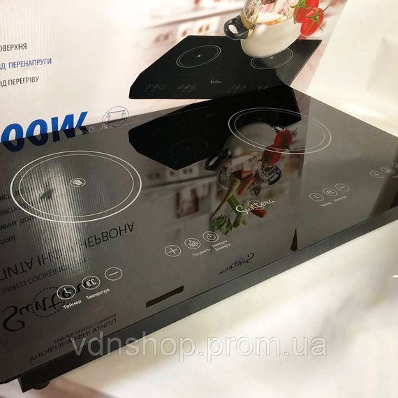 Электро электроплиты, Переносная индукционная электрическая плитка, Плита напольная мощная LT-79 | Зображення 1