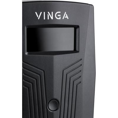 Пристрій безперебійного живлення Vinga LCD 600VA plastic case (VPC-600P) | Зображення 7