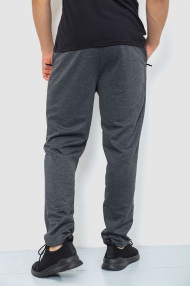 Спорт чоловічі штани, колір темно-сірий, 244R41627 | Зображення 3