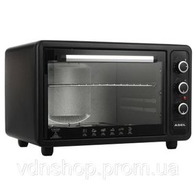 Пічка електро настільна ASEL AF-40-23 1300 Вт 40 л, Духовка електрична піч, Електричні печі для кафе SO-97