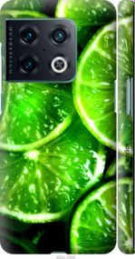 Чохол на OnePlus 10 Pro Зелені часточки лимона "852m-2588-2448"