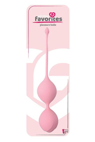 Вагінальні кульки SEE YOU IN BLOOM DUO BALLS 36MM PINK, Рожевий | Зображення 1