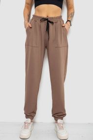 Спортивні штани жіночі, колір мокко, 238R347