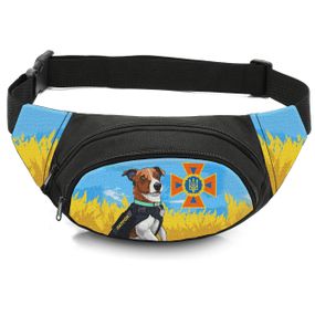 Сумка-бананка дитяча з принтом Пес Патрон поясна сумка для хлопчика (4583)