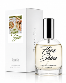 Жіноча парфумована вода Jerelia Flora Shine квіткова деревня мускусна 50 мл