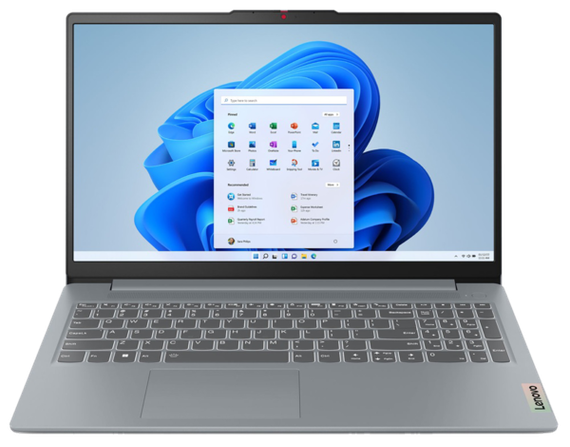 Ноутбук Lenovo IdeaPad Slim 3 15ABR8 (82XM00XERA) Arctic Grey | Зображення 1