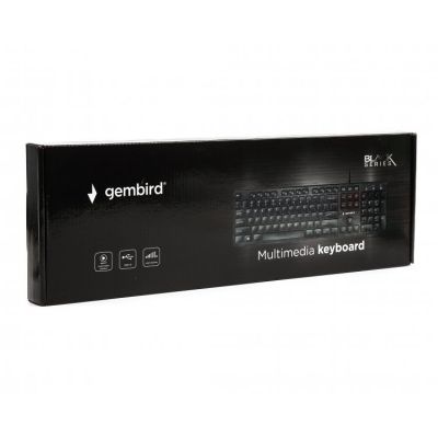 Клавіатура Gembird KB-MCH-03-UA USB Black (KB-MCH-03-UA) (KB-MCH-03-UA) | Зображення 2