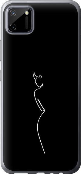 Чехол на Realme C11 2020 Силуэт1 "4590u-2031-17620"