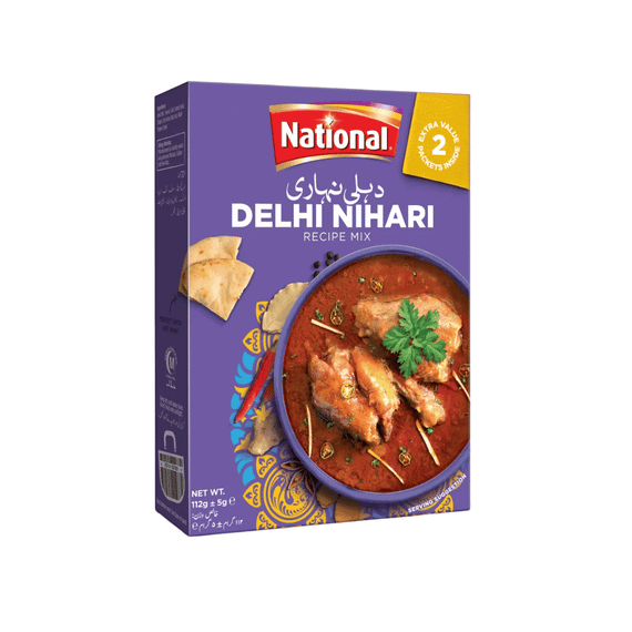 Приправа для мʼясного рагу  Nihari Delhi Mix 112г National 620514009889