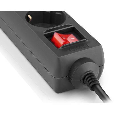 Сетевой фильтр питания REAL-EL RS-6 Protect M 5m, black (EL122300036) | Зображення 2