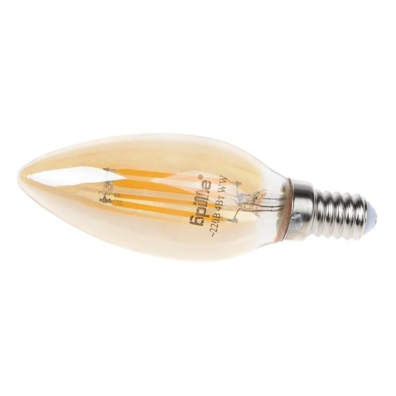 Лампа светодиодная LED 4W E14 COG WW C35 Amber 220V | Зображення 3