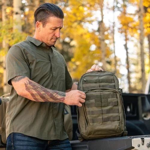 Тактичний рюкзак 5.11 Tactical RUSH 24L 2.0  Kangaroo міцний штурмовий рюкзак із системою MOLLE для військових, туризму та EDC | Зображення 5