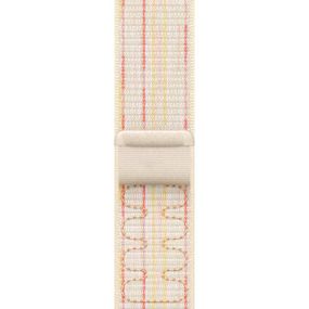 Ремешок Nylon Sport Loop для Apple Watch 42(ser.1-3)/44/45/46/49mm Starlight / Pink