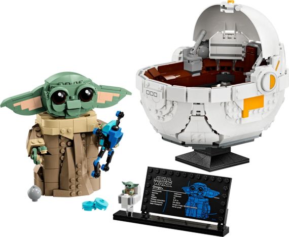 Конструктор LEGO Star Wars Ґроґу в повітряній колисці 75403 | Зображення 8