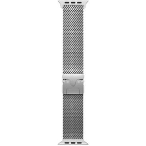 Ремінець Milanese Loop New Design для Apple Watch 42(ser.1-3)/44/45/46/49mm Silver