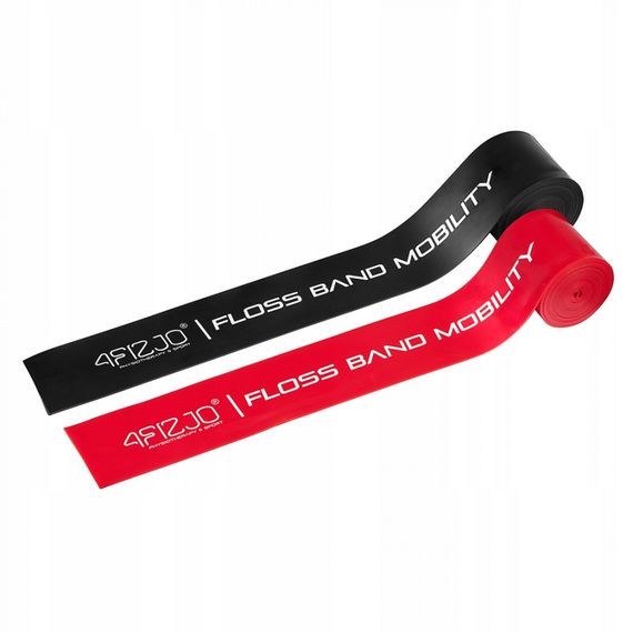 Стрічка еластична для флоссингу 4FIZJO Floss Band 207 x 5 см набір 2 шт 4FJ0137 (P-5907222931905) | Зображення 1