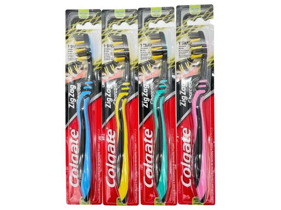 Colgate зубна щітка Зіг Заг Деревне вугілля
