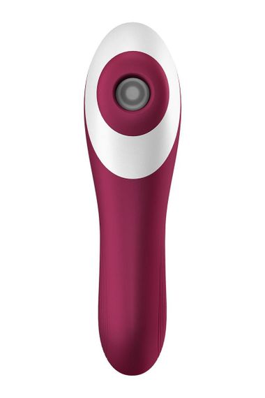 Вакуумний кліторальний стимулятор із вібрацією Satisfyer Dual Crush Sex Aura | Зображення 3