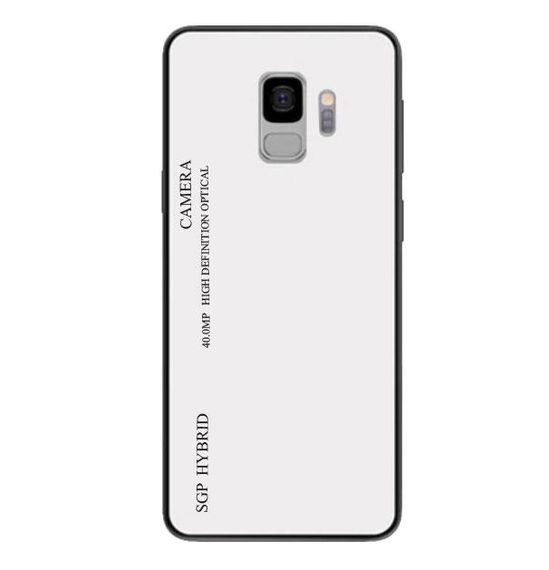 Чохол бампер Primo Gradient Glass для Samsung Galaxy S9 (SM-G960) - White | Зображення 1
