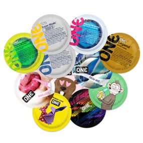 Набор презервативов ONE Popular Mix, 500 шт, 5 видов, упаковка ПЭ-пакет