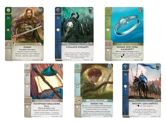 Настільна гра Війна Персня. Карткова гра (War of the Ring: The Card Game) | Зображення 3