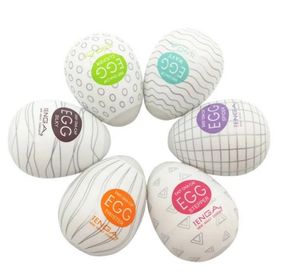 Набір еластичних мастурбаторів для чоловіків EGG 6 штук