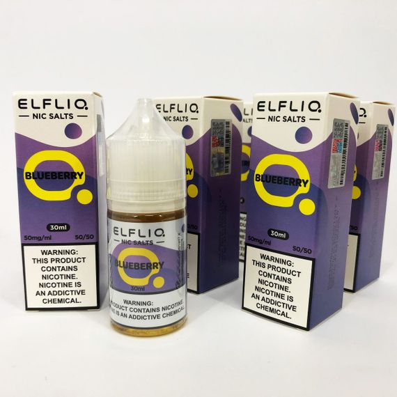 Жидкость ELFLIQ 30 мл 5%. Черника (Blueberry) | Зображення 1