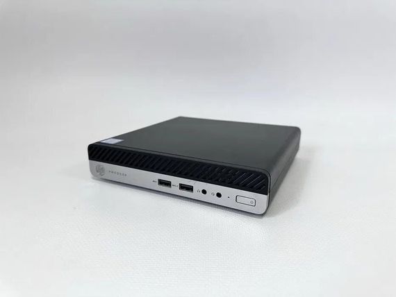Неттоп HP ProDesk 400 G5 Mini USFF / Intel Core i3-9100T (4 ядра по 3.1 - 3.7 GHz) / 8 GB DDR4 / 120 GB SSD NVMe / Intel UHD Graphics 630 / Win 11 Pro б/в | Зображення 1
