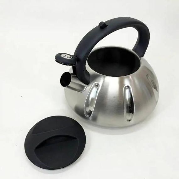 Чайник із нержавіючої сталі зі свистком 3л UNIQUE UN-5304