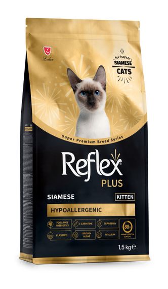 Сухий корм для кошенят породи сіамська Reflex Plus Siamese Kitten, 1.5 кг | Зображення 2