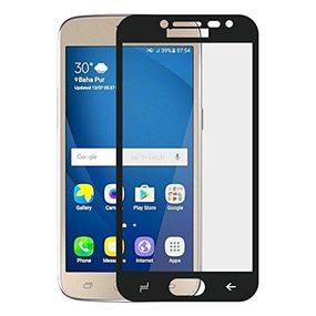 Full Glue защитное стекло для телефона Samsung Galaxy J2 2018 (SM-J250F) / J2 Pro 2018 - Black