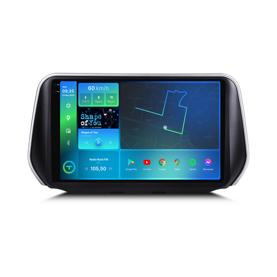 Штатна магнітола Torssen 2K Hyundai Santa Fe/IX45 2018+ F108256 4G Carplay DSP | Зображення 1