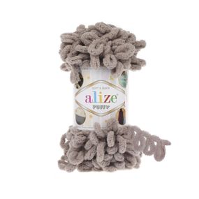 Пряжа Alize Puffy 268 алізе пуффі плюшева