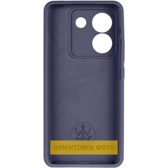 Чохол Silicone Cover Lakshmi Full Camera (AAA) для Xiaomi Poco M7 Pro 5G Темно-синій / Midnight blue | Зображення 2