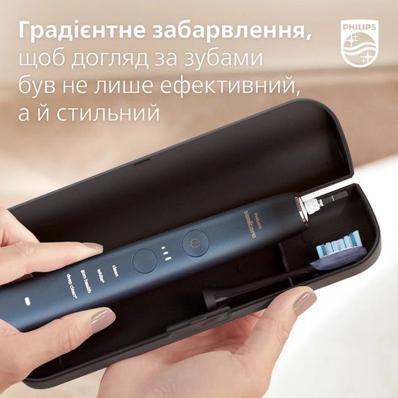 Електрична зубна щітка Philips Sonicare HX9911/88 Diamond Clean (серія 9000) Turquoise | Зображення 2