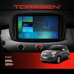 Штатна магнітола Torssen 2K Fiat 500L 12+ F10464 4G Carplay DSP
