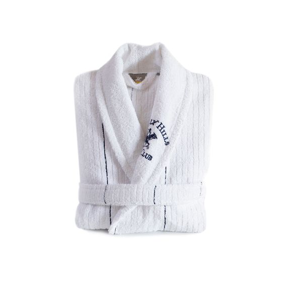 Халат Beverly Hills Polo Club 9480 Туреччина XS/S  Бавовна + поліестер Синій