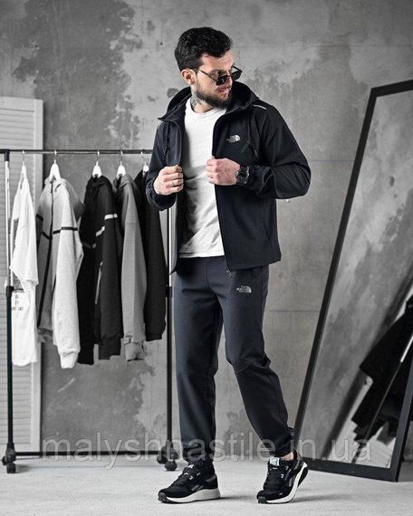 Мужской спортивный костюм THF black      ДЛ6262 | Зображення 2