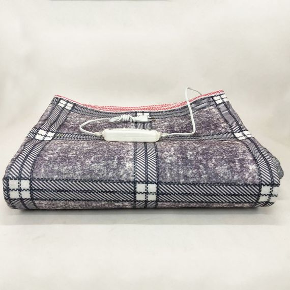 Односпальная электрическая простыня для пенсионеров Electric Blanket 150х180см, Покрывало грелка | Зображення 3