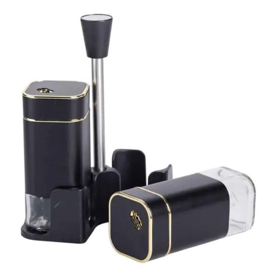 Набор для специй на подставке 2 баночки для соли и перца по 120 мл HP-1305 | Зображення 2