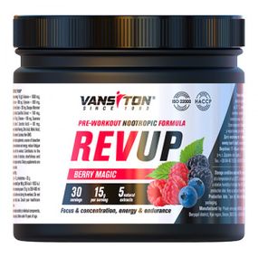 Передтренувальний комплекс Vansiton REVUP 450 г (Магія ягід)