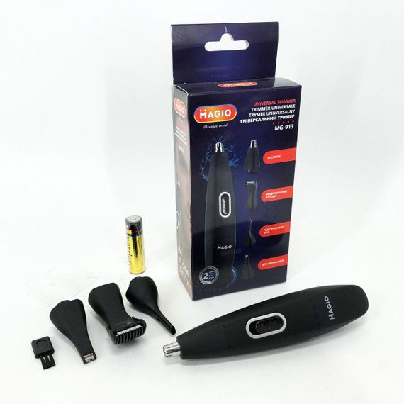 Профессиональное бритье MAGIO, Профессиональная электробритва с насадками, Портативное бритье UR-33 | Зображення 1